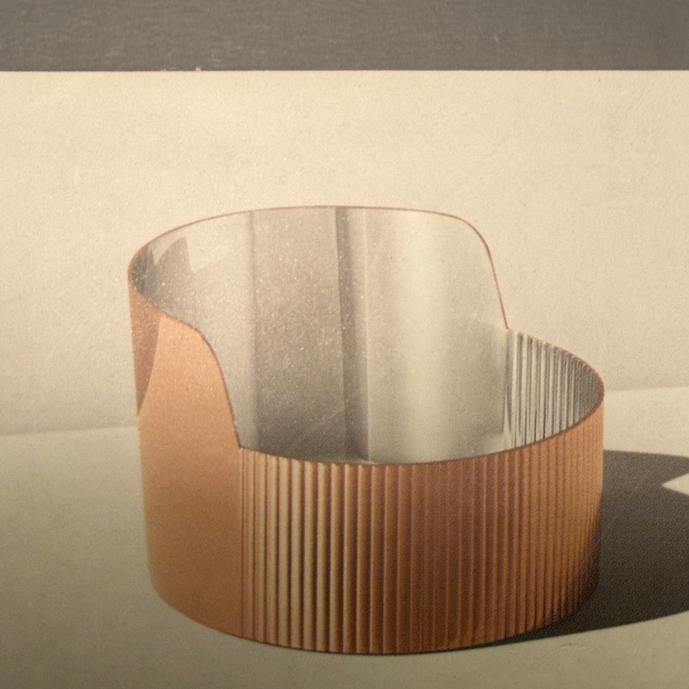 Georg Jensen Gold Stainless Steel Bowl nwt